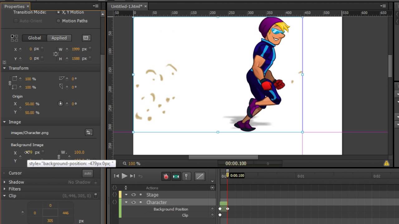 Adobe edge animation